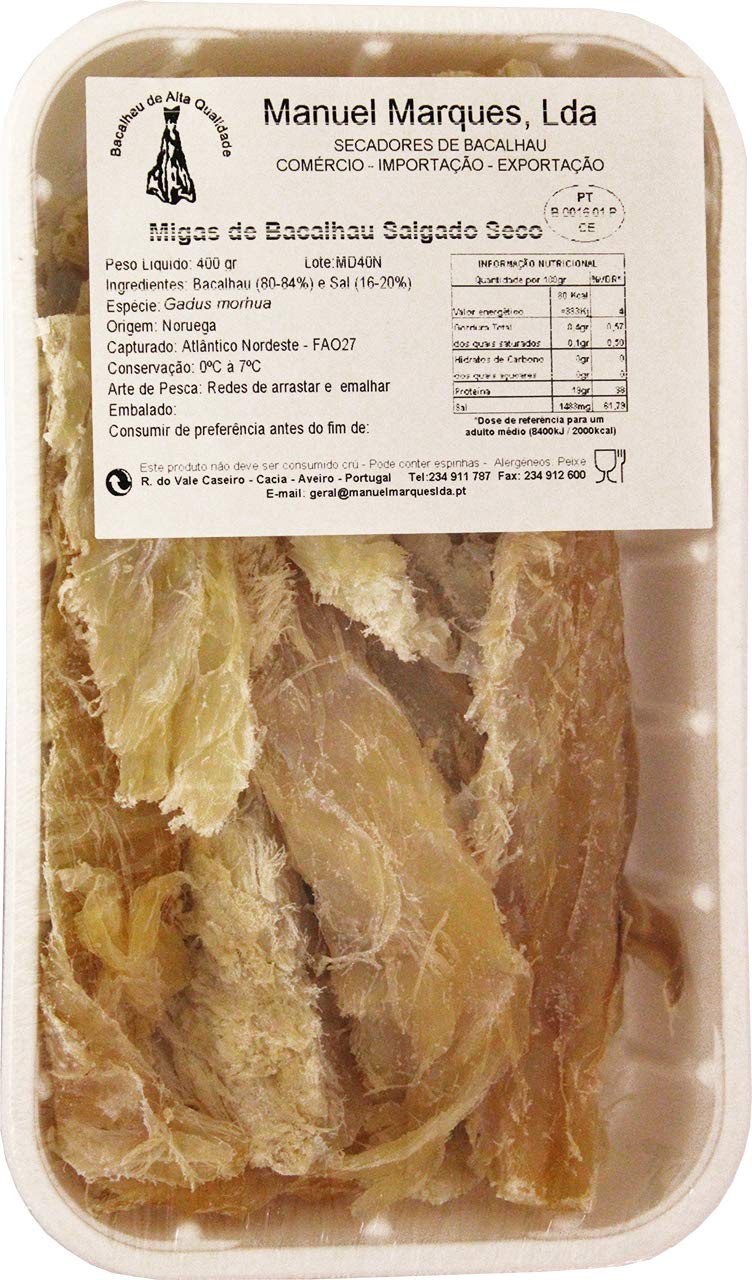 Stockfish cod fillets 100gr